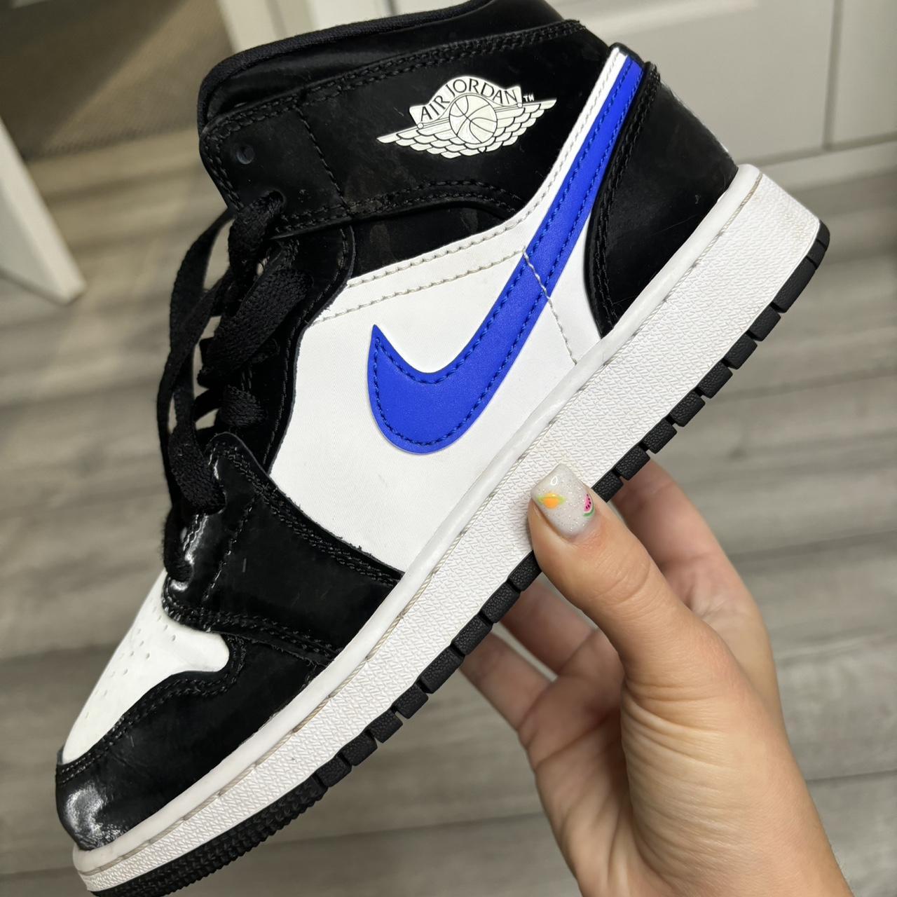 aj1 mid racer blue