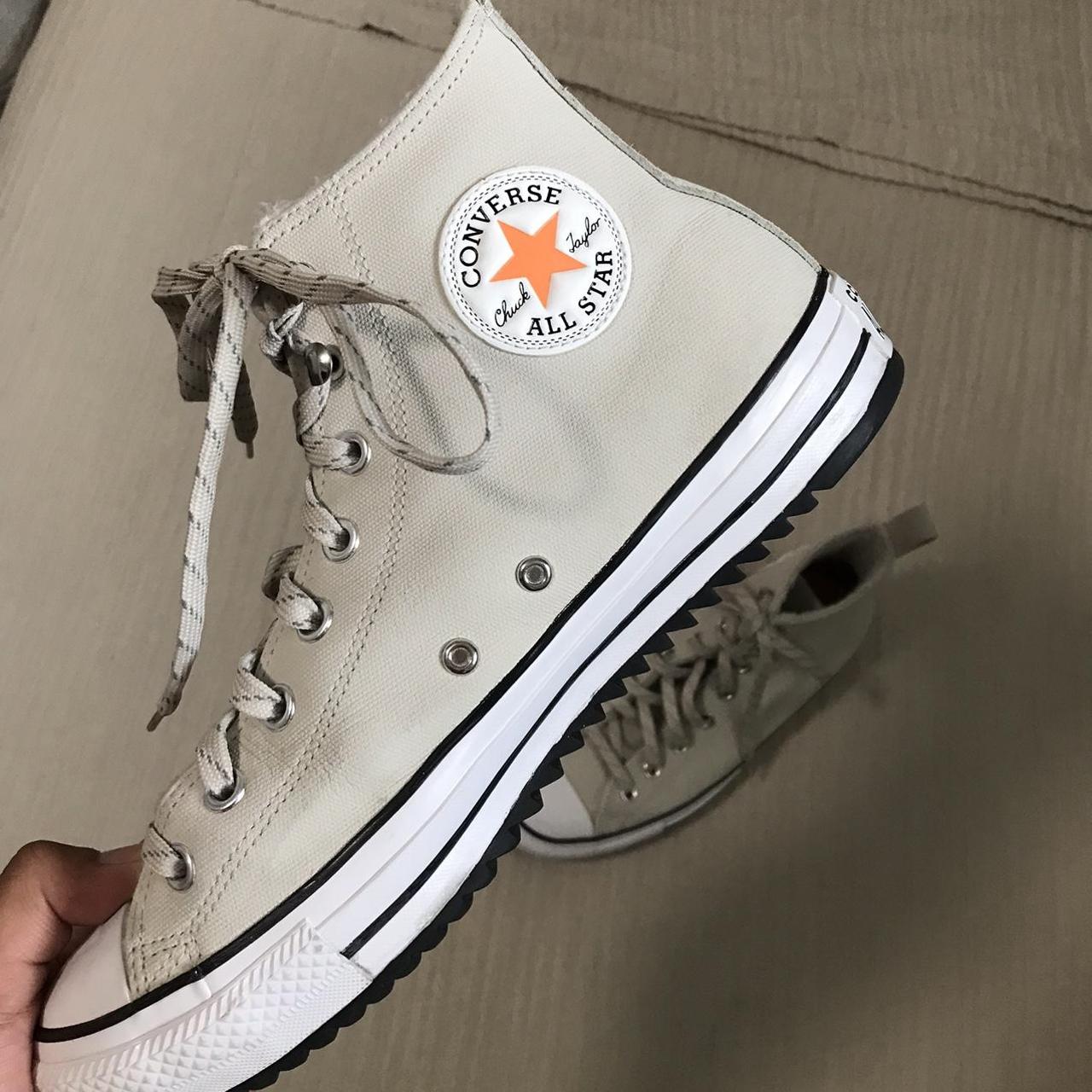 Womens fur lined clearance converse