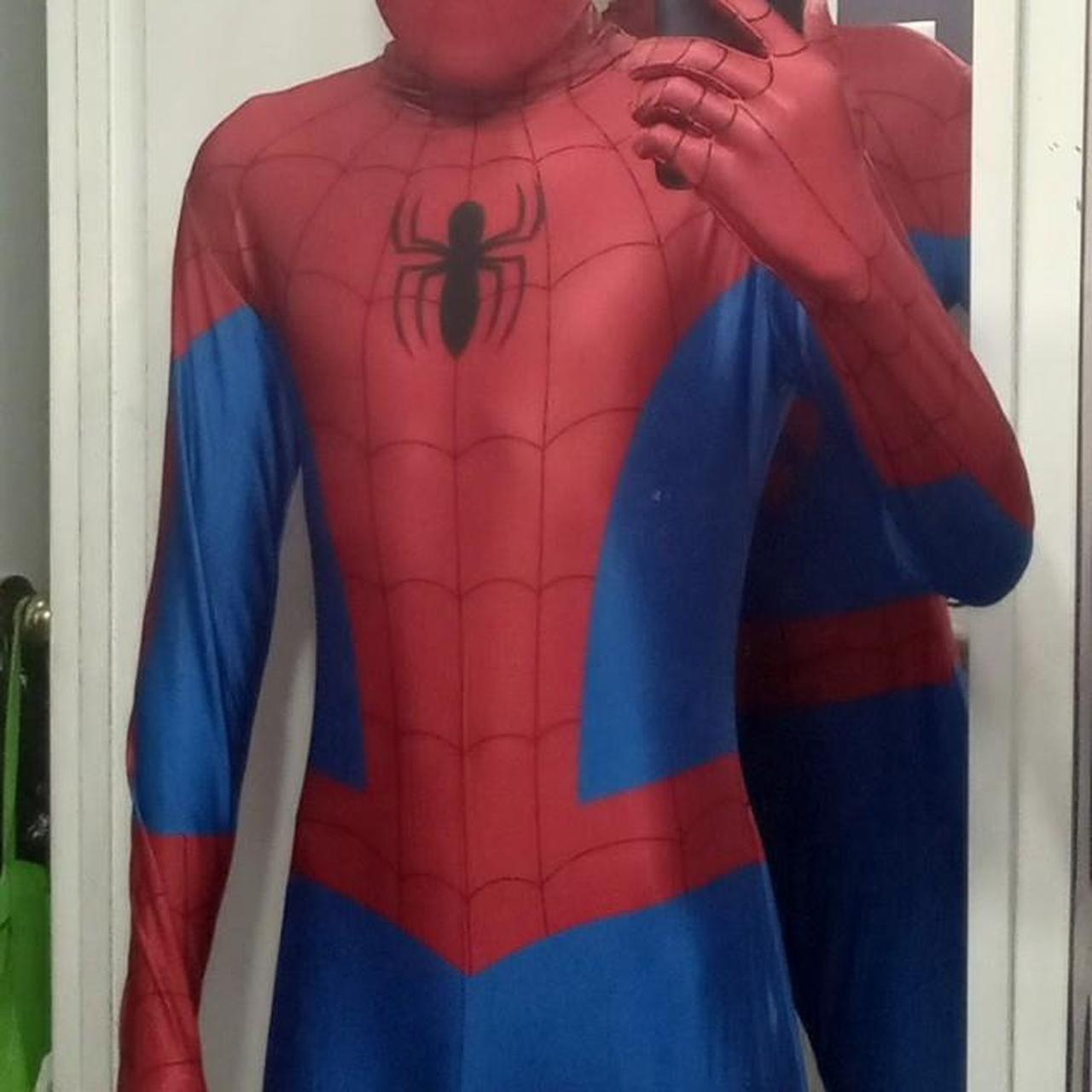 Classic Style Spider Man Morphsuit Costume Size Xl Depop