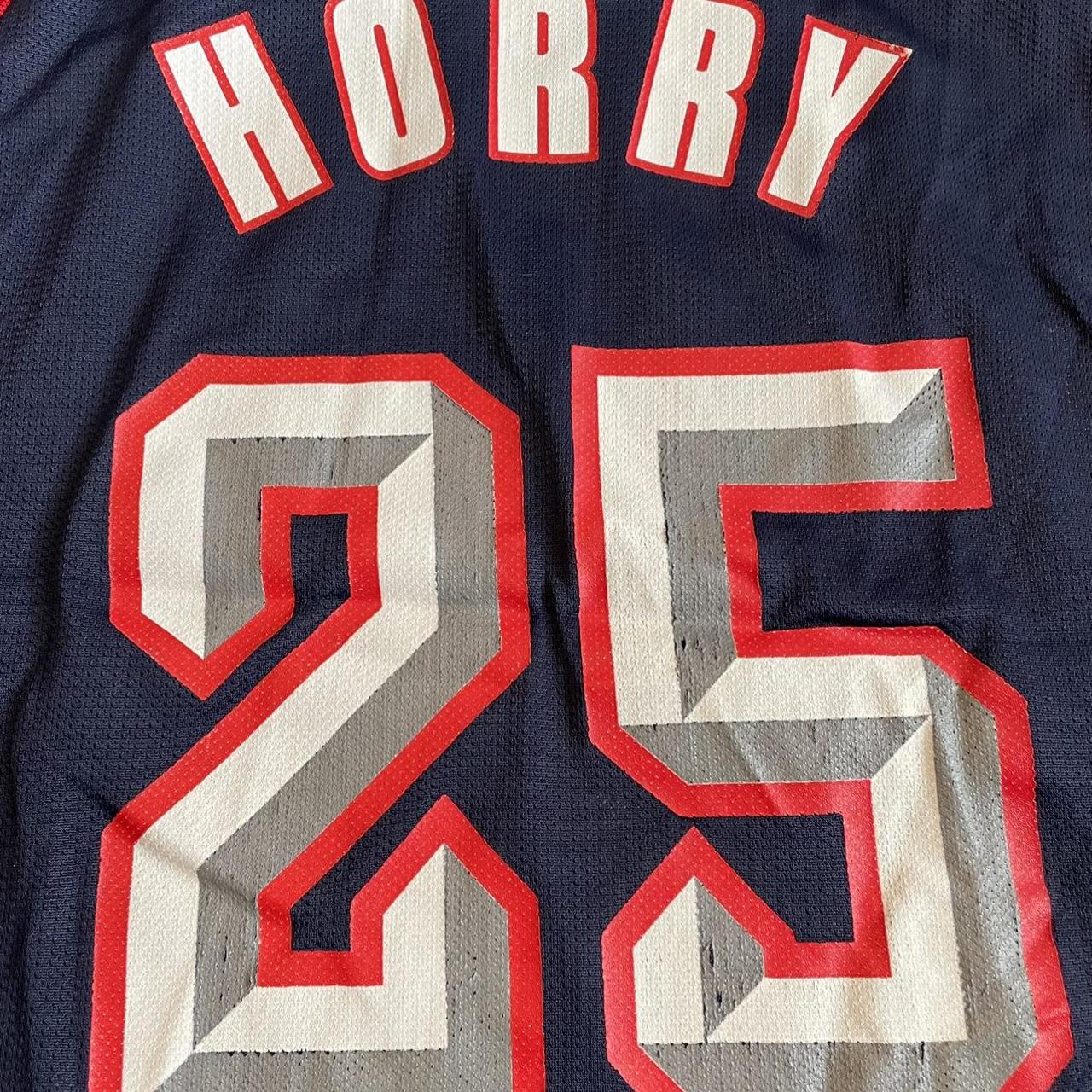 ROBERT HORRY  Houston Rockets 1995 Throwback NBA Basketball Jersey