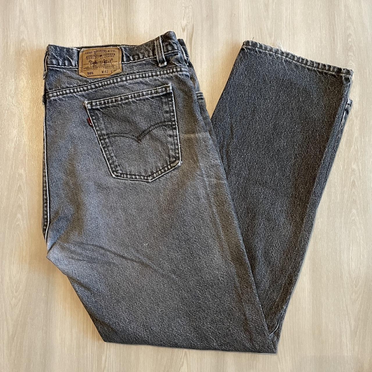 Levis 505 on sale red tab jeans