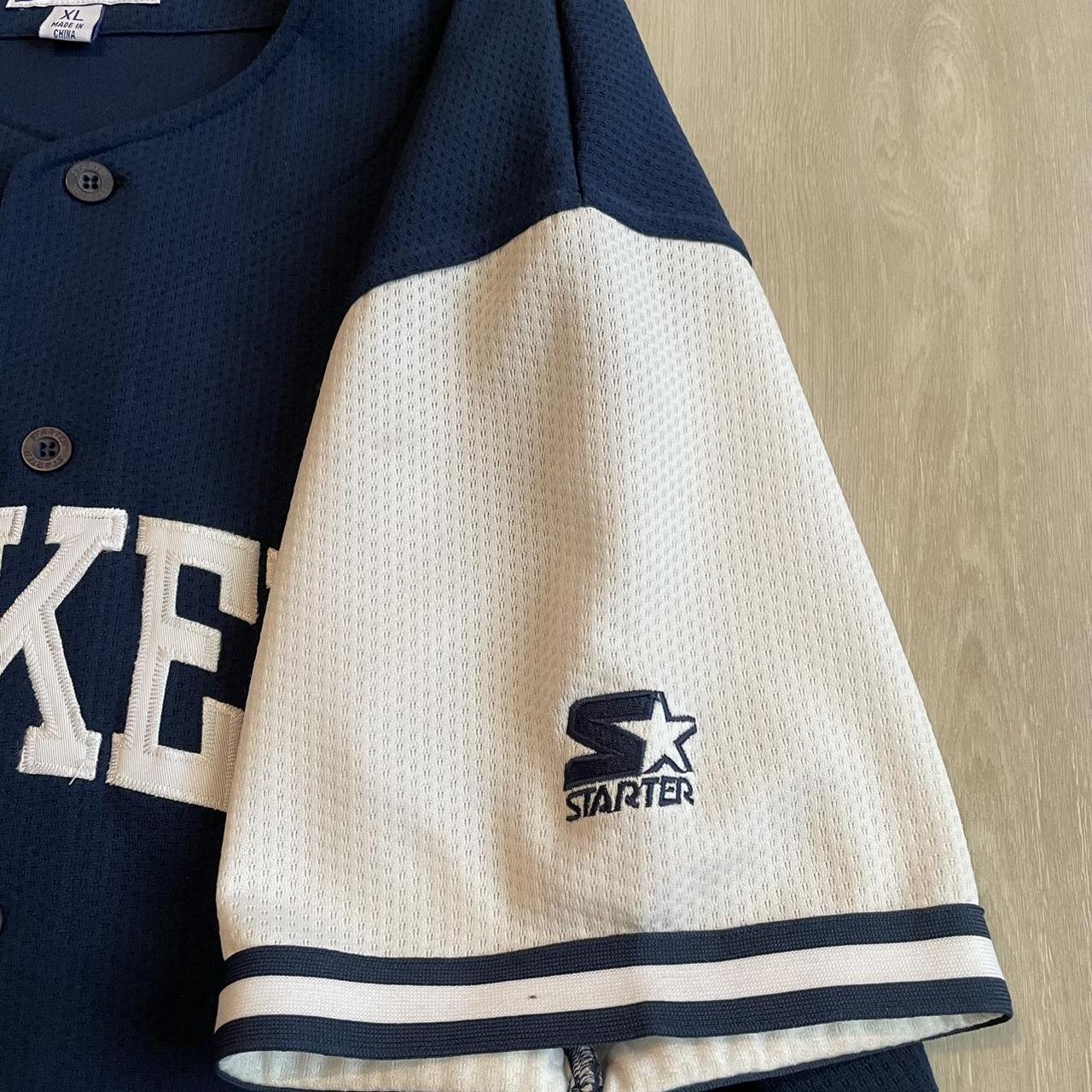 Vintage New York Yankees Starter Jersey Size - Depop