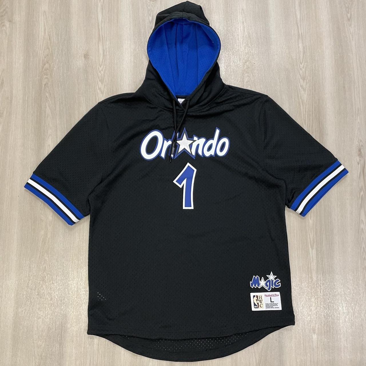 Men's Mitchell & Ness Penny Hardaway Blue Orlando Magic Hardwood