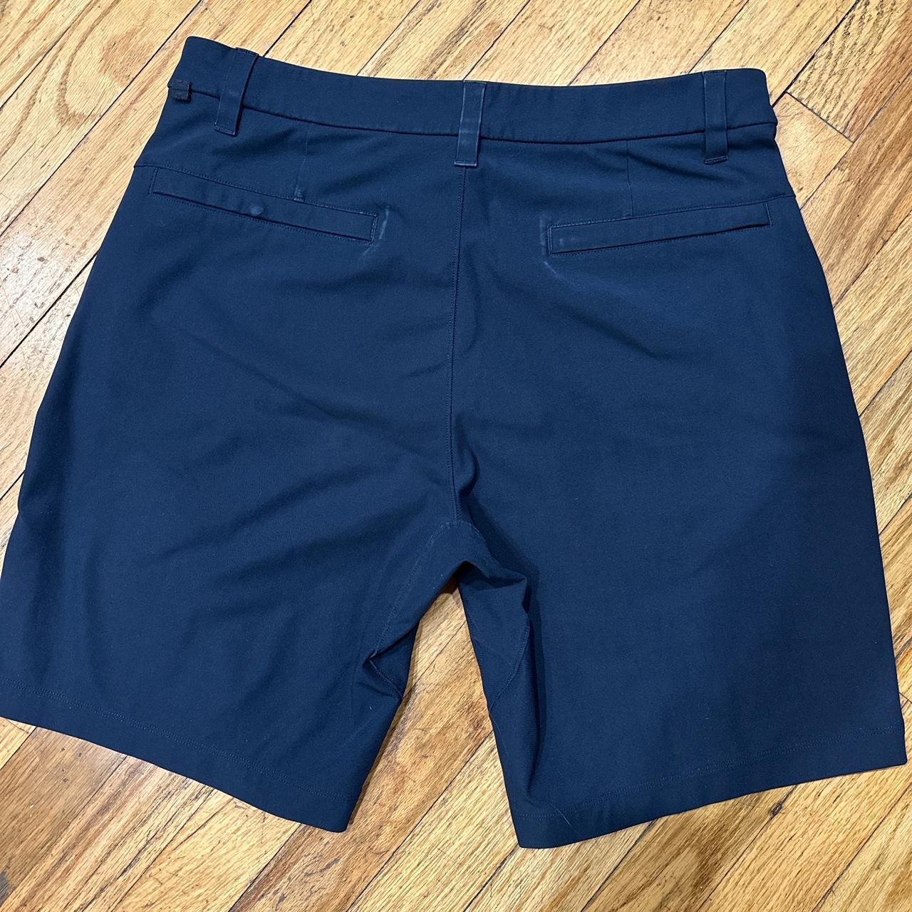 Lululemon Men's Navy Shorts Depop