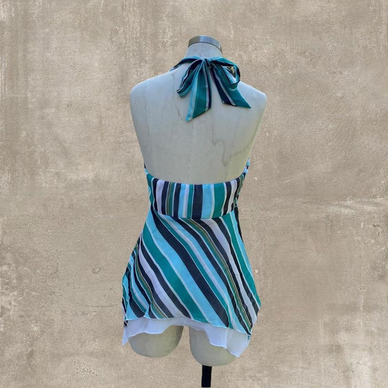 Cache Women's Blouse - Multi/Blue - 4 – Caché Blu… - image 2