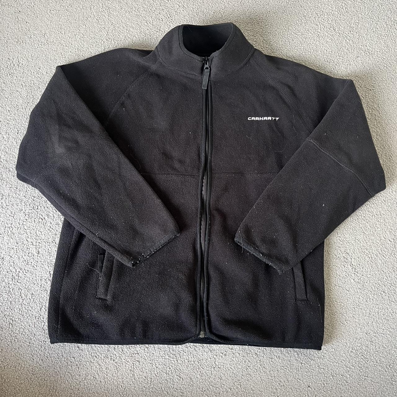 Carhartt fleece - wear on the cuffs - Depop