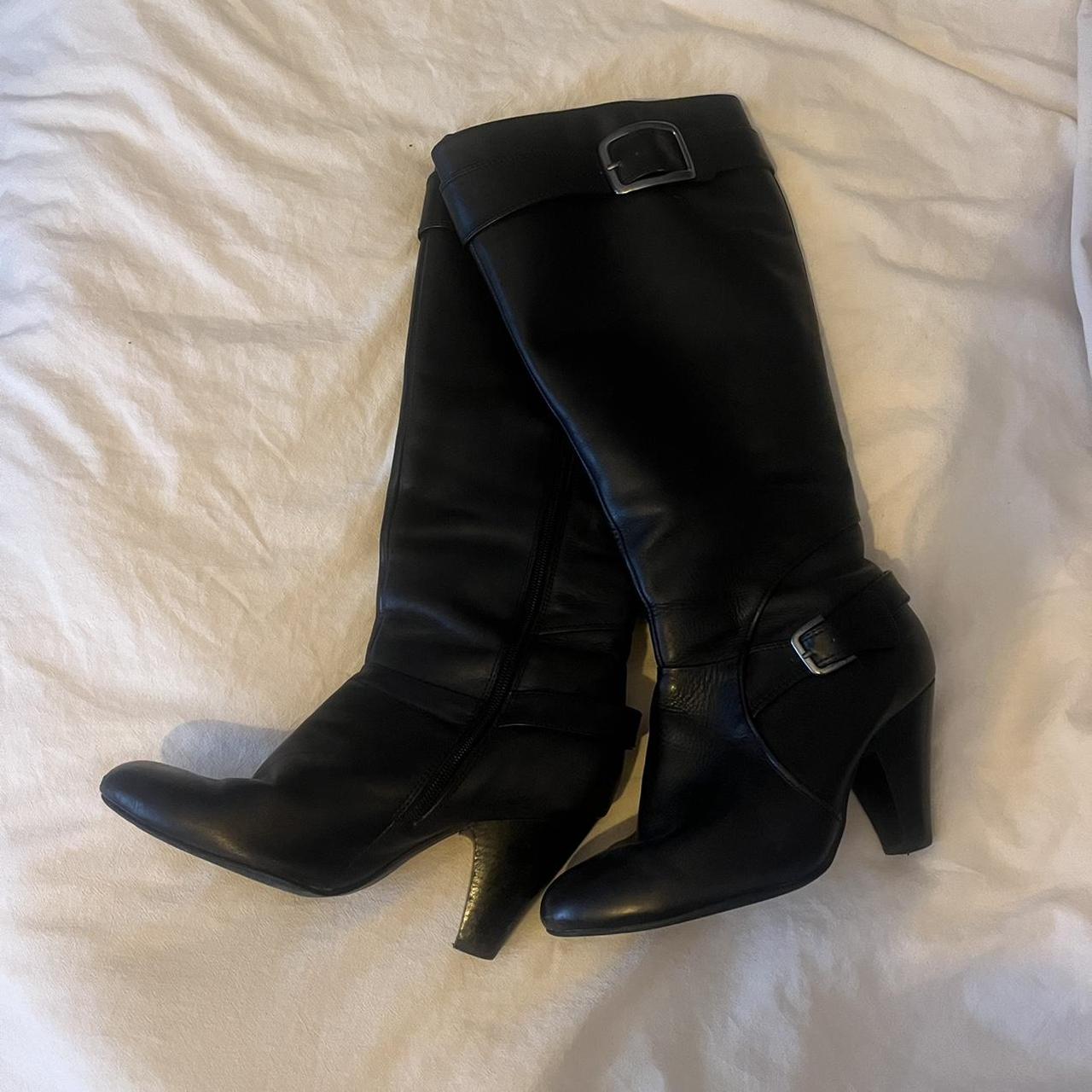 Evans knee hotsell high boots