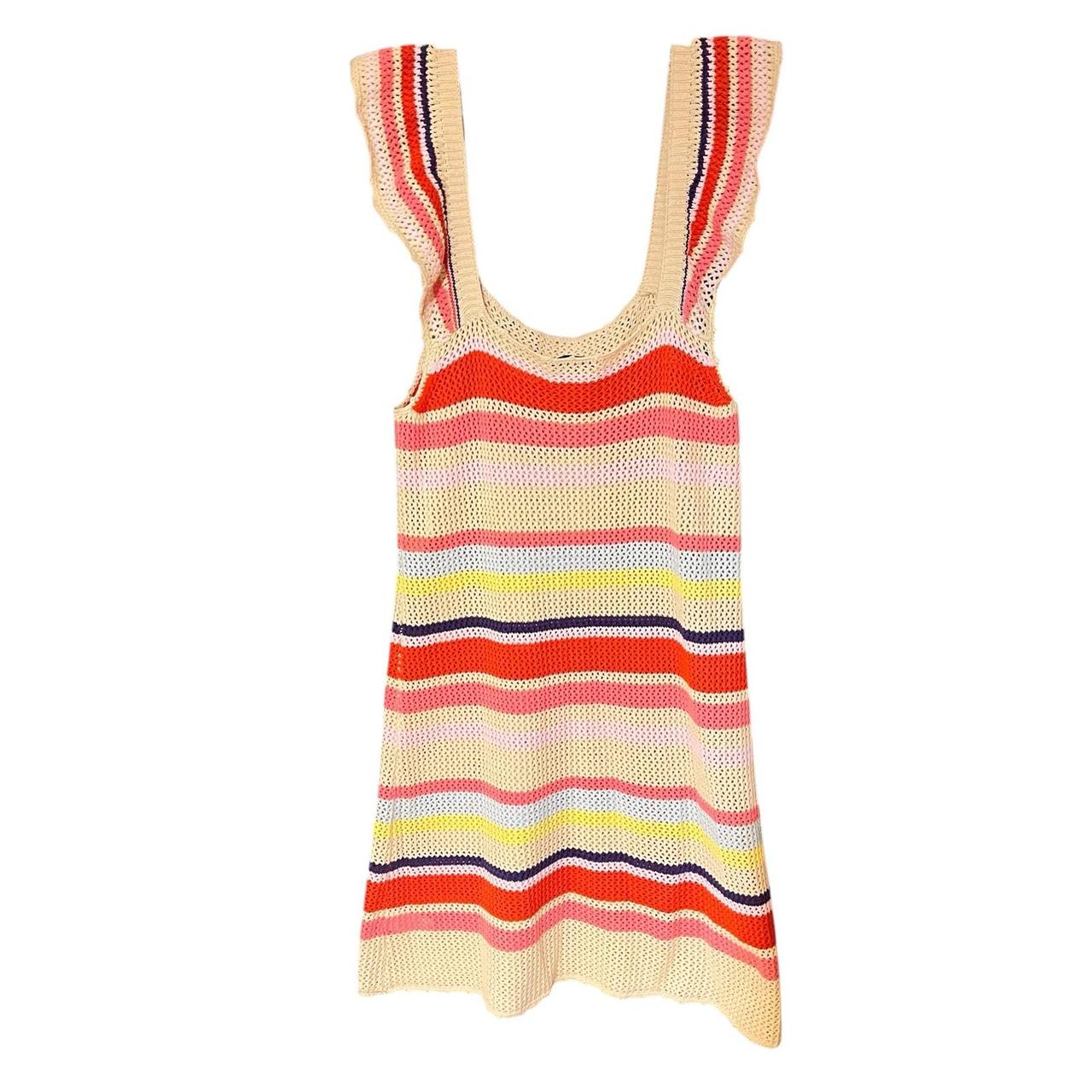 Rails Women's Dress - Cream/Red - S – Rails Multi… - image 1