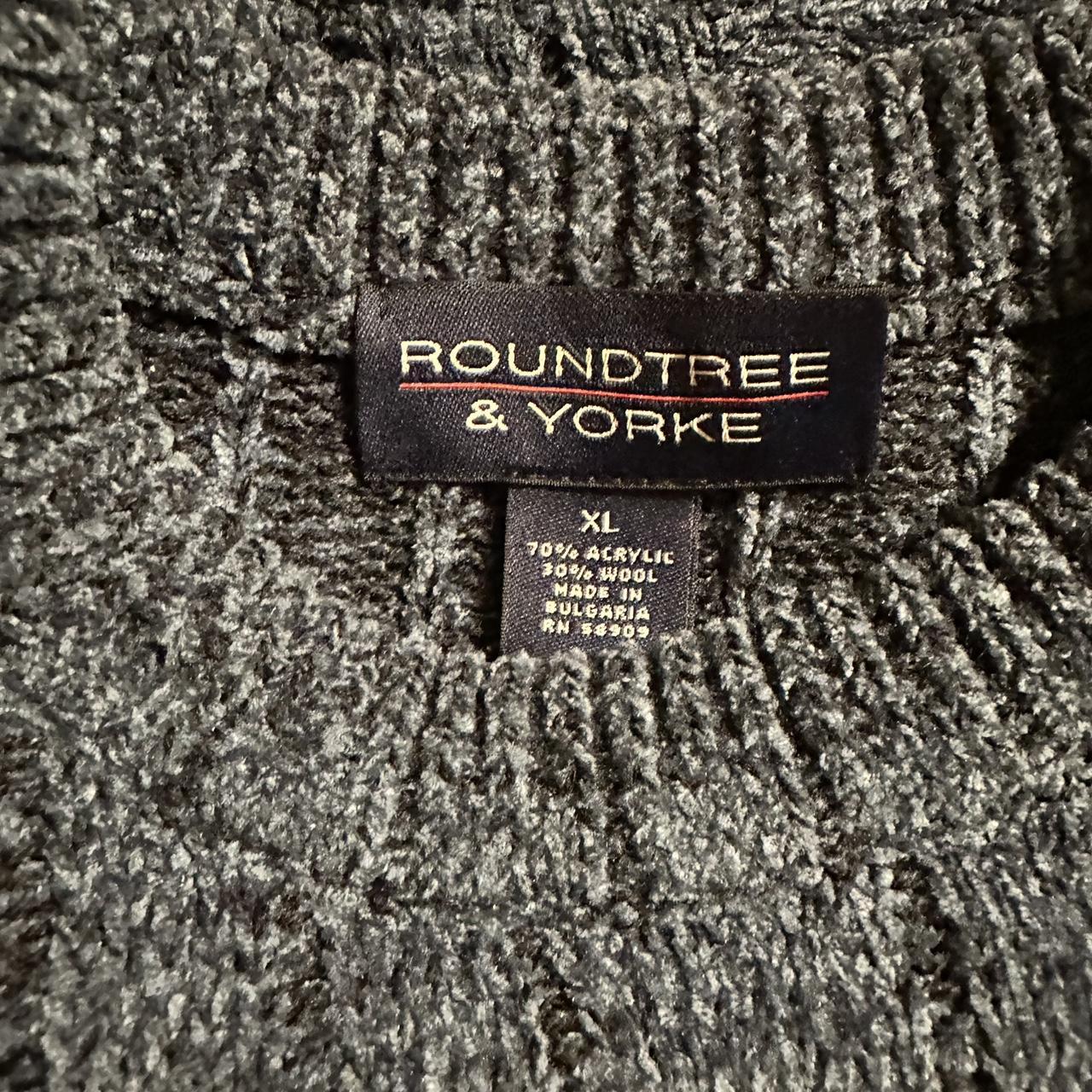 Vintage Roundtree Yorke Knitted Sweater Size Depop