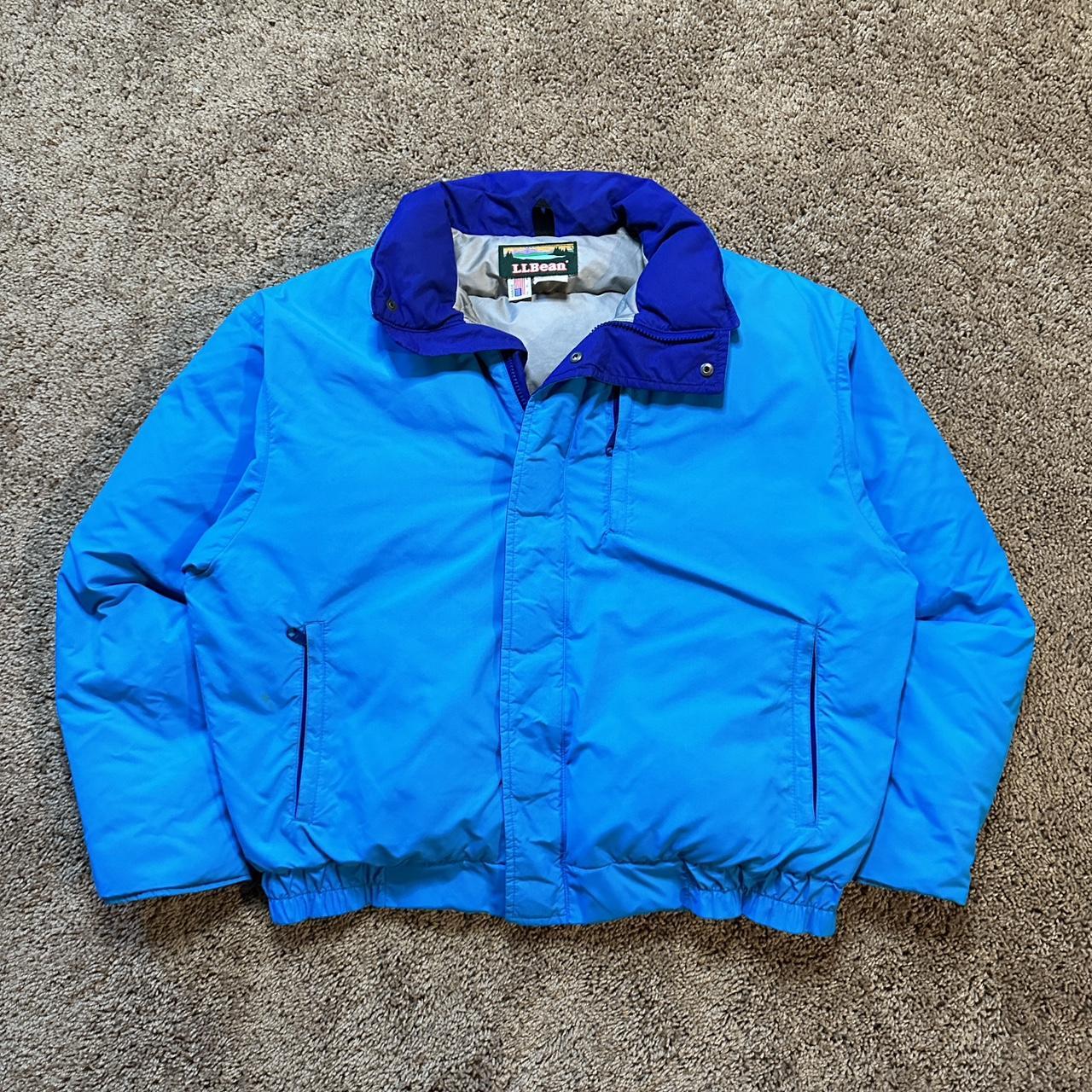 1990s LLBean Winter Puffer Jacket Size Large Super... Depop