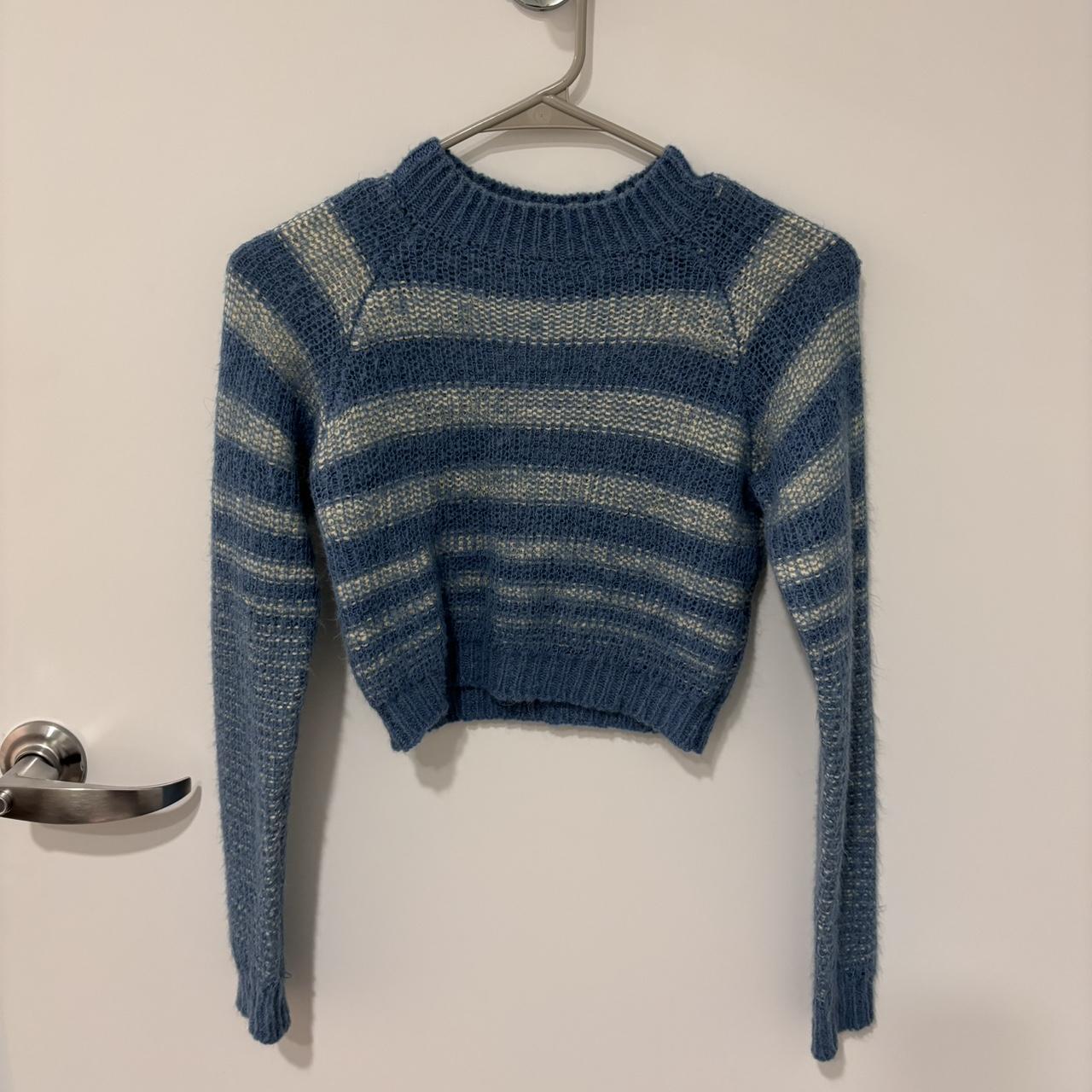 Double Knit Cropped Pullover – L'AUBE BLANC