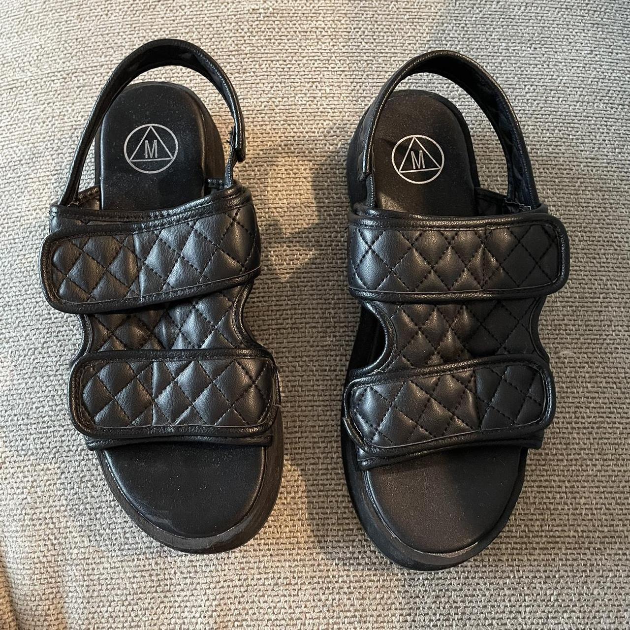 missguided grandad sandals