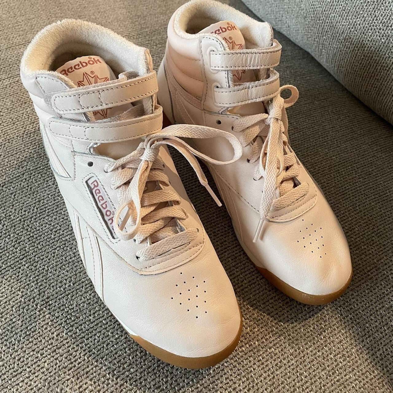 Reebok freestyle hi rose fashion gold