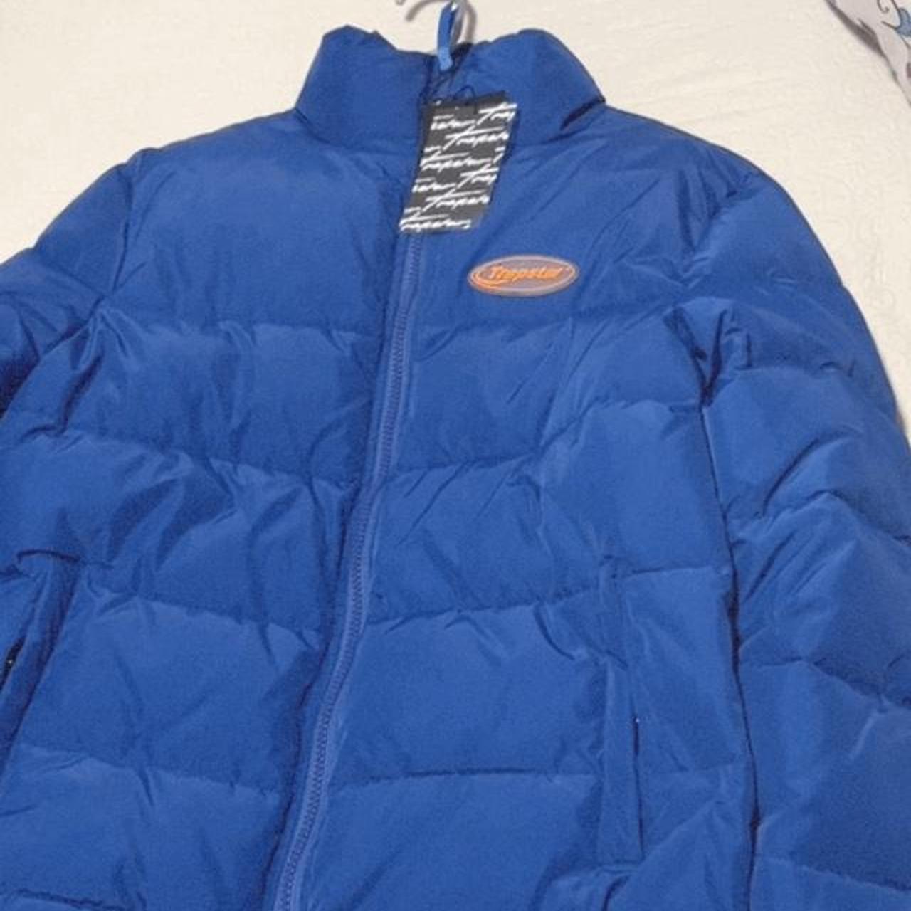 Brand new blue and orange trapstar jacket.. Brand... - Depop