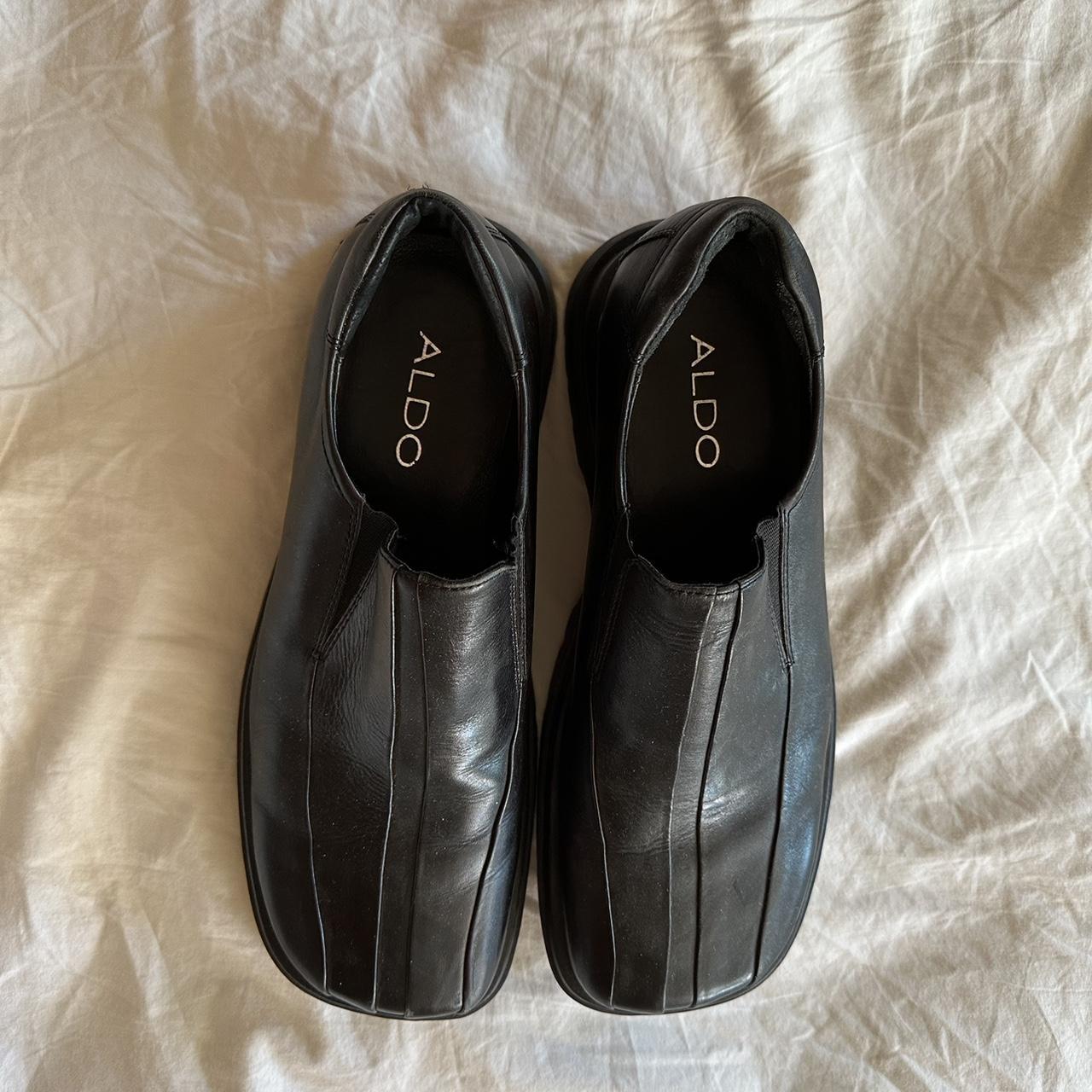 aldo pink loafers