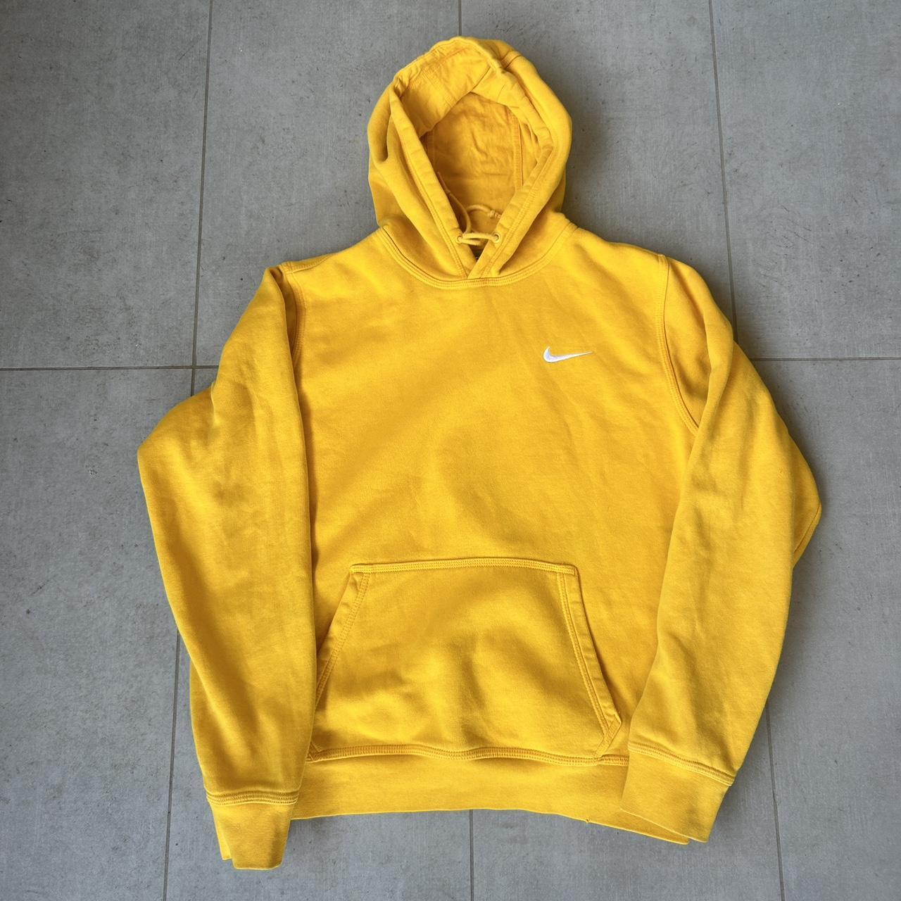 light yellow nike hoodie