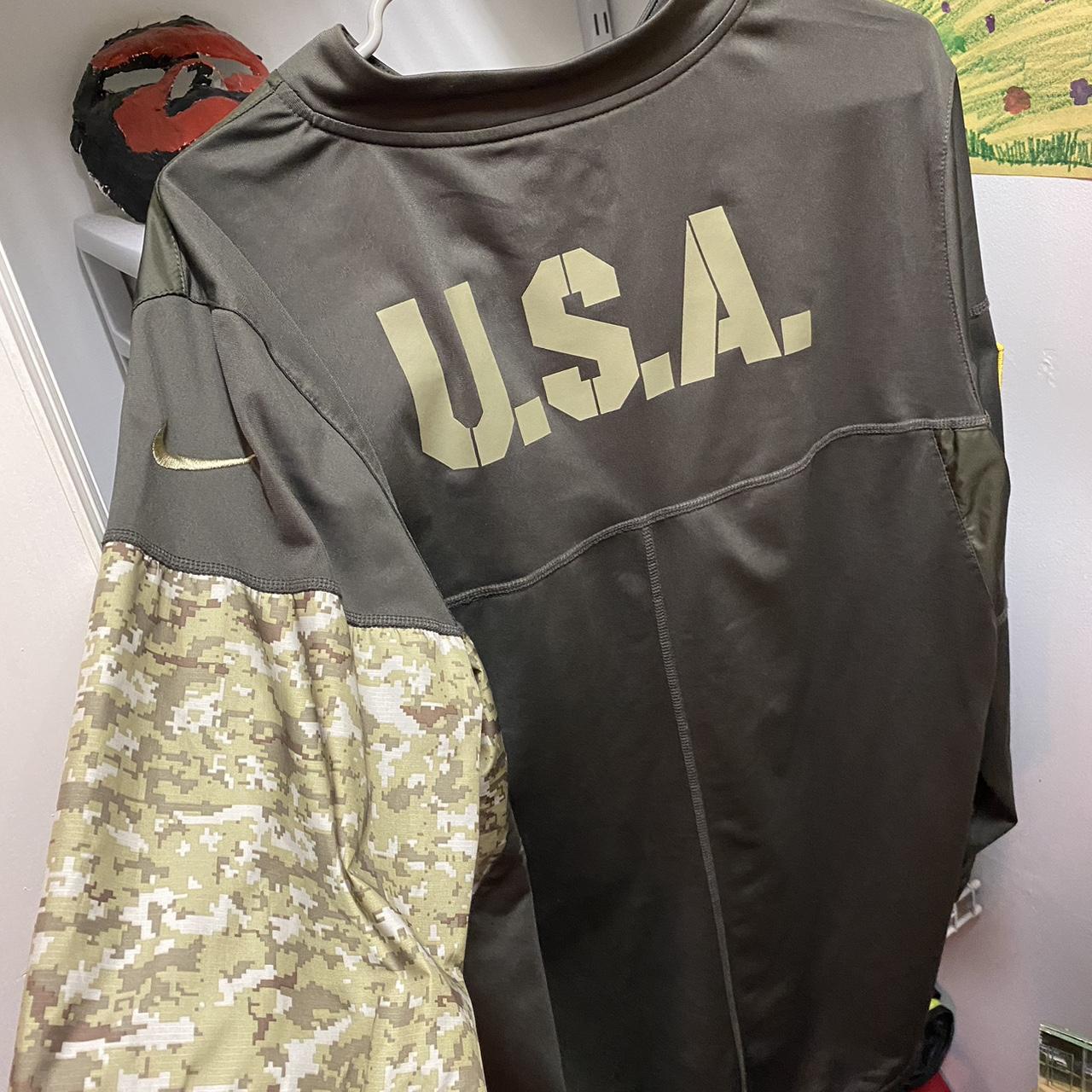 Nike Dri Fit Steelers Salute to Service Full Zip - Depop