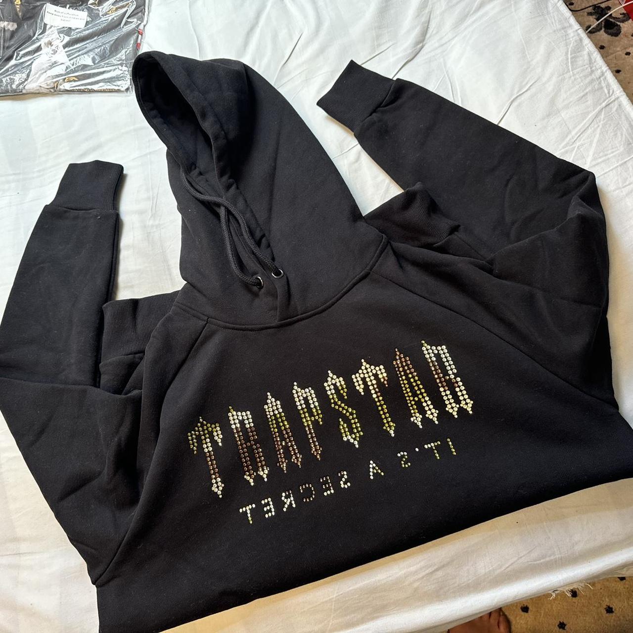 Trapstar camo crystal hoodie size L brand new comes. Depop