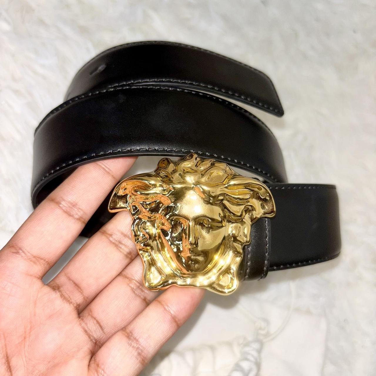 La Medusa Belt Authentic Classic Versace Medusa. Depop