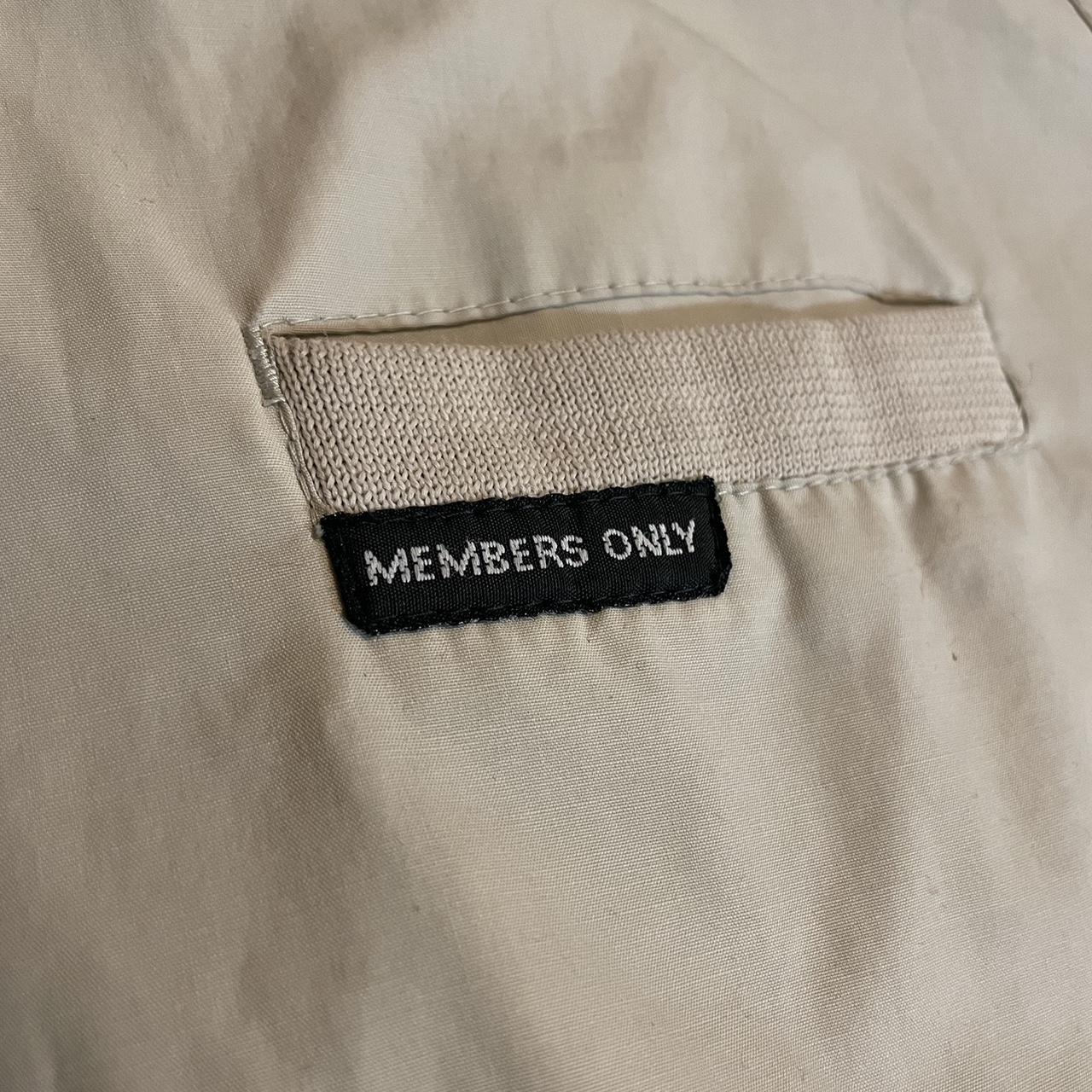 Members Only Men's Cream Jacket (4)