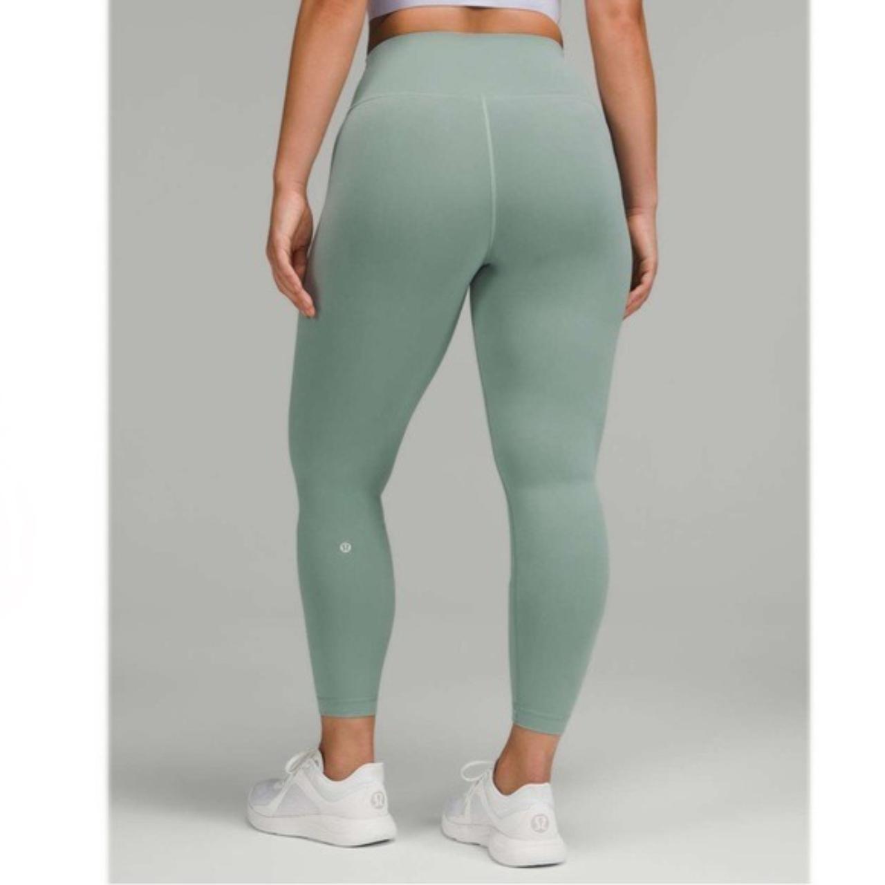 Lululemon Wunder Train High-Rise Tight 25 Misty Glade / size 8