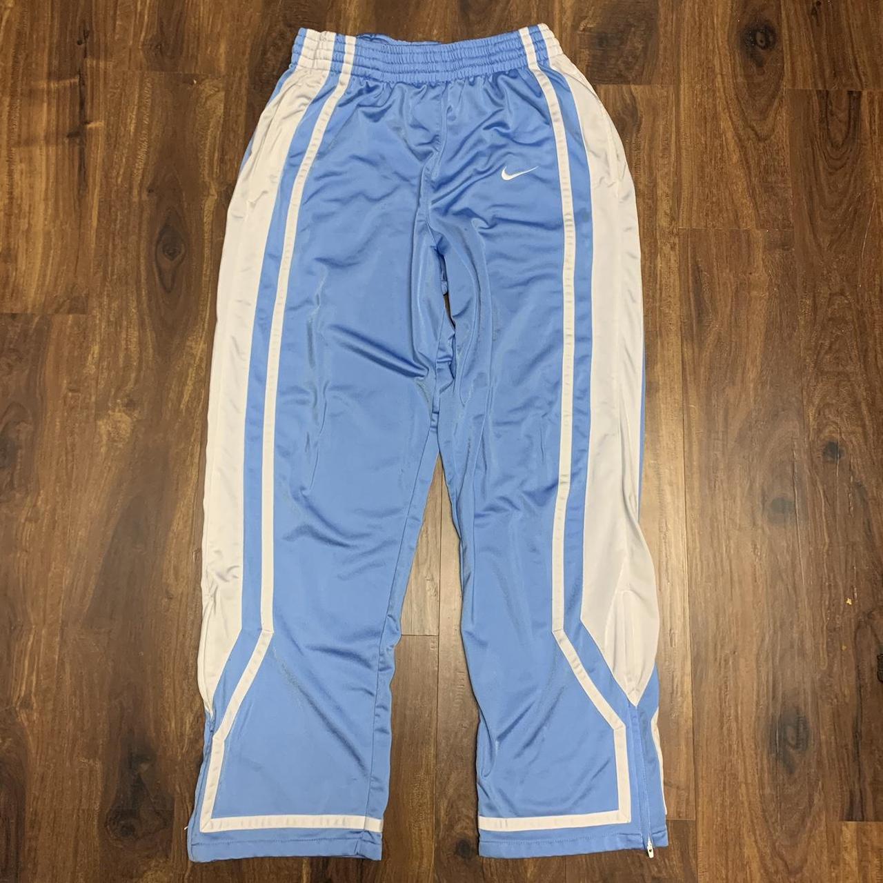 Nike Men's Blue and White Joggers-tracksuits (2)