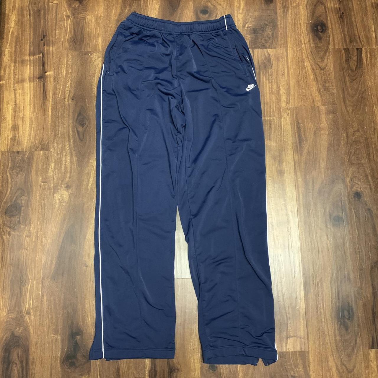 Nike Men's Navy and White Joggers-tracksuits (2)