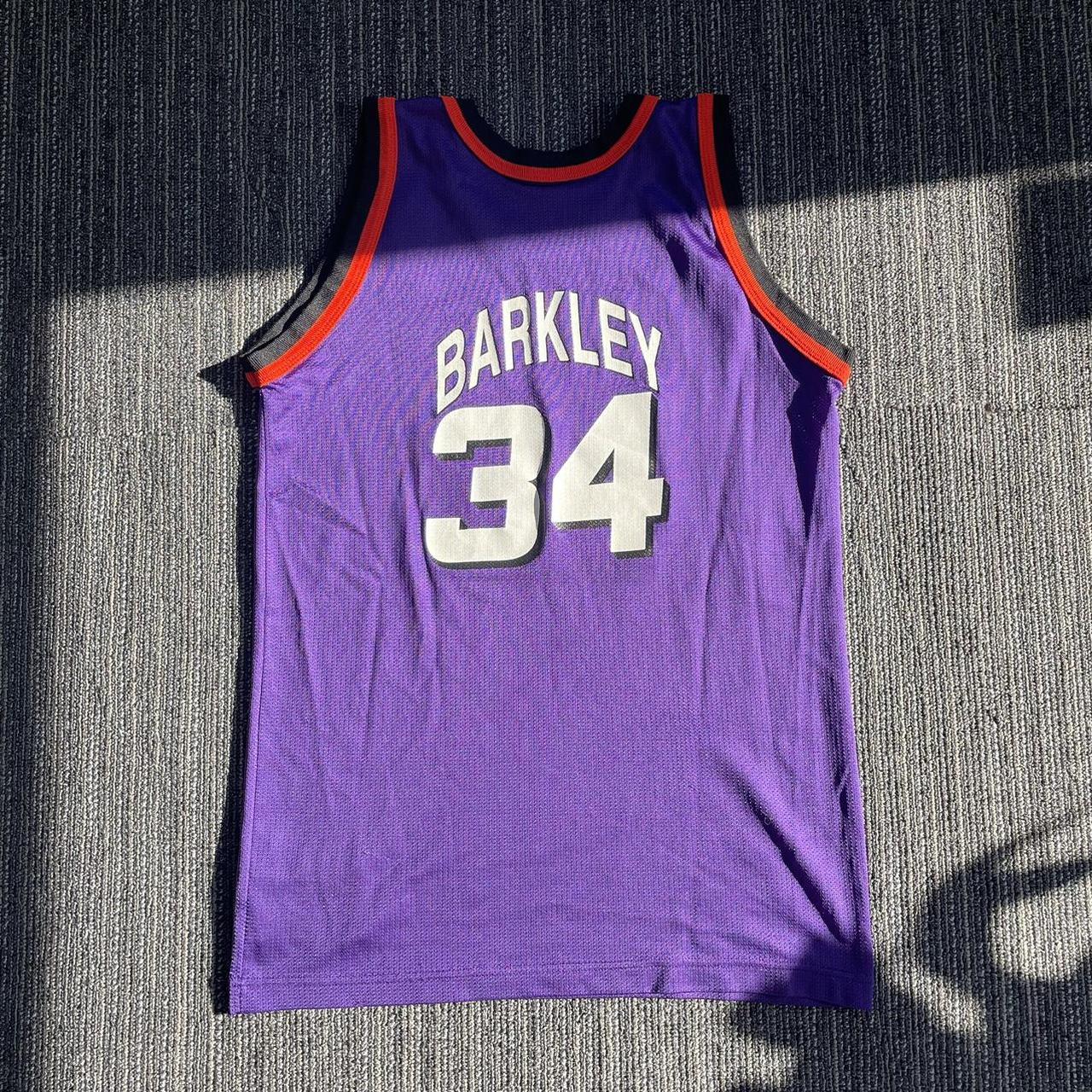 Vintage Champion Phoenix Suns Charles Barkley jersey - Depop