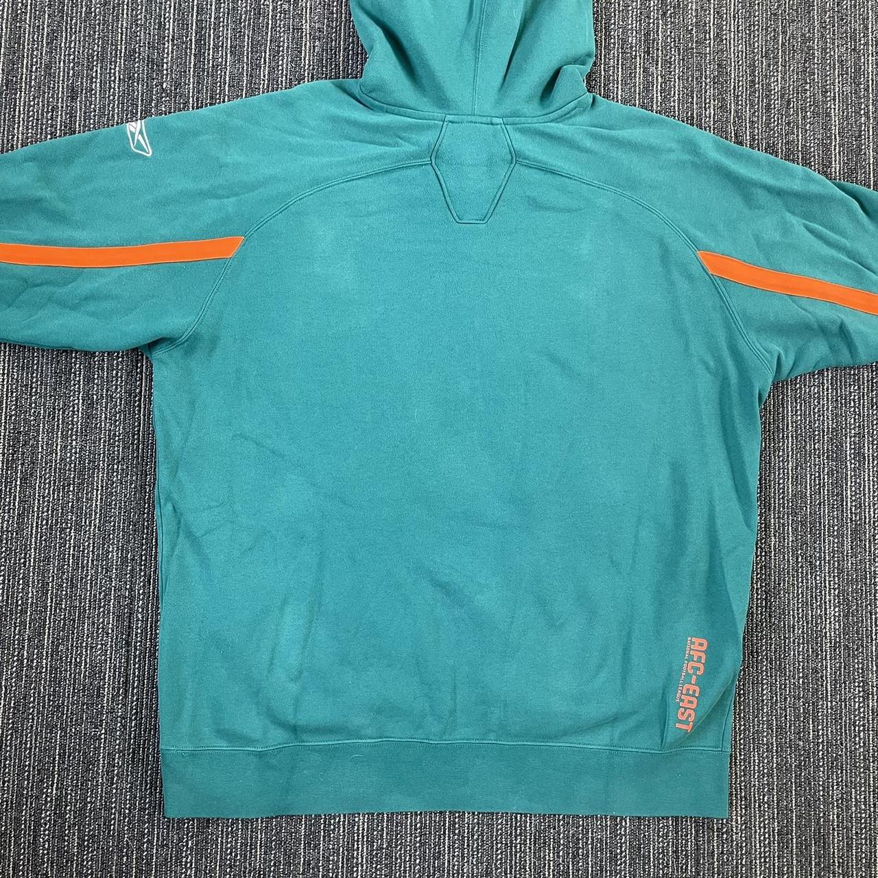 00s Miami Dolphins Reebok Hoodie • Size: Extra - Depop