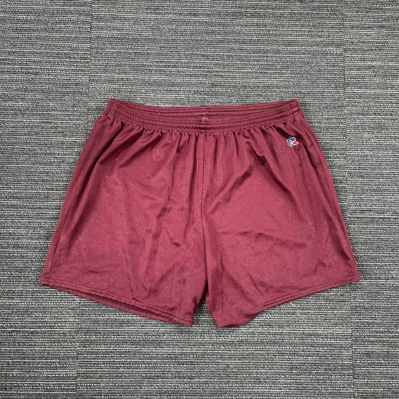 90s Russell Athletic Mesh Shorts • Size: Extra - Depop