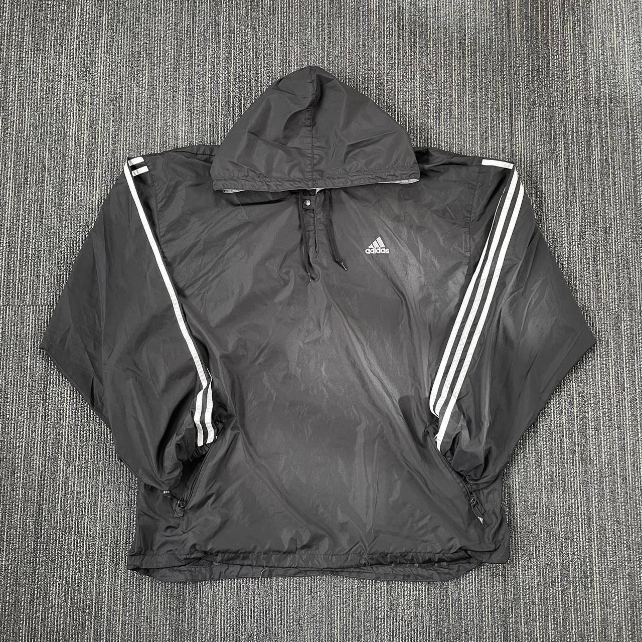 90s Adidas Pullover Windbreaker • Size: Extra... - Depop