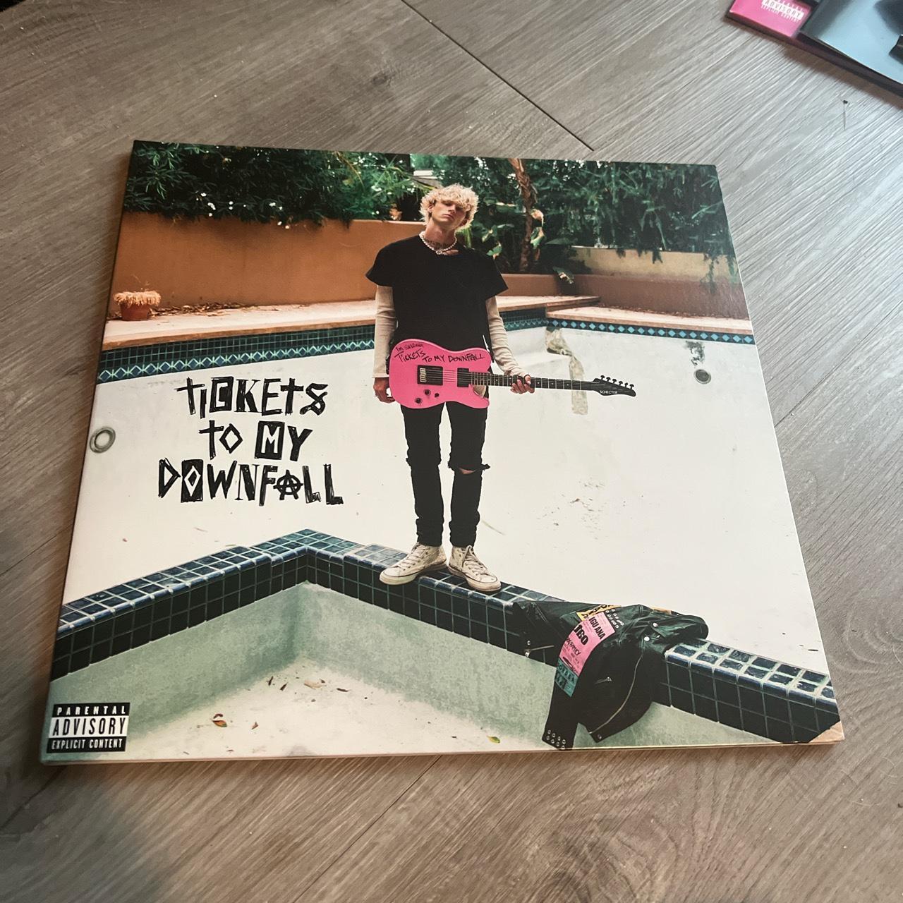 Machine gun Kelly tickets to my downfall pink marbled vinyl hotsell record