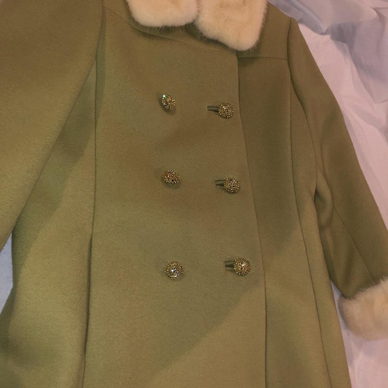 Vintage 60s Ben Zuckerman Heavy Fur Lined Coat,... - Depop