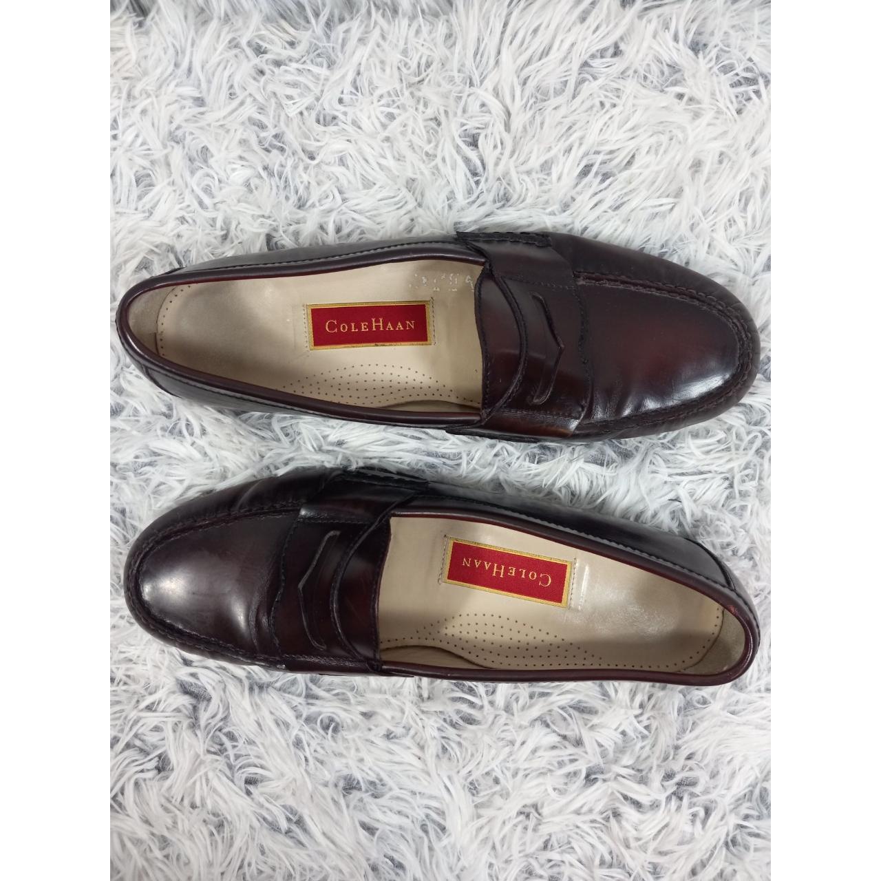 cole haan burgundy loafers