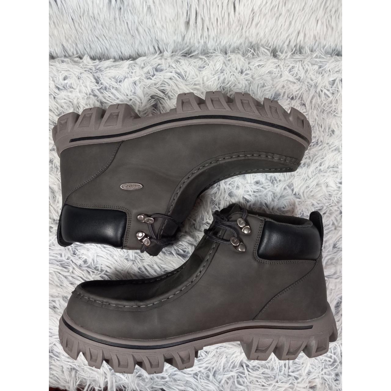 Men's Grey Boots Depop