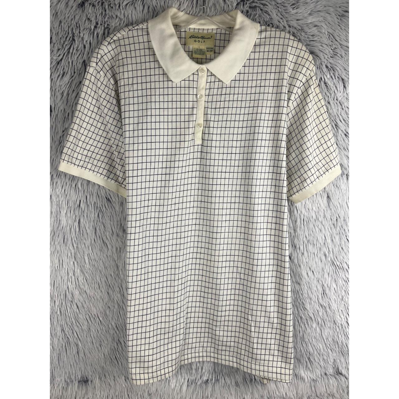 Eddie Bauer Men's White Polo-shirts | Depop