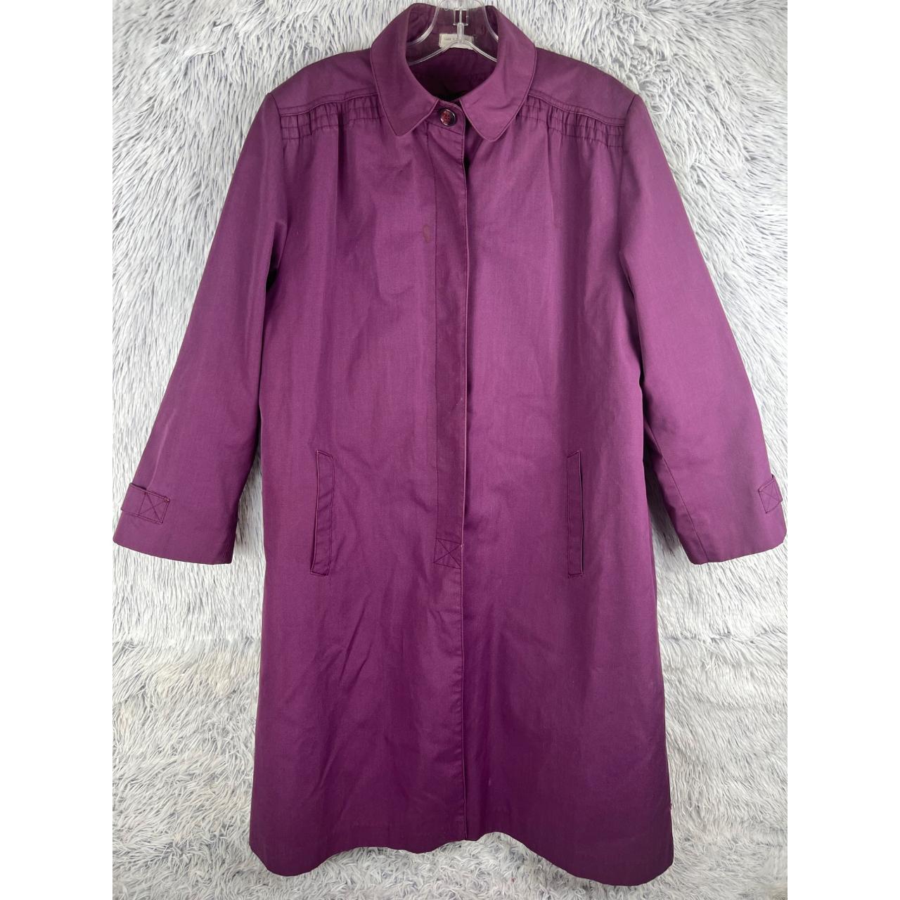 Women's Purple Coat | Depop