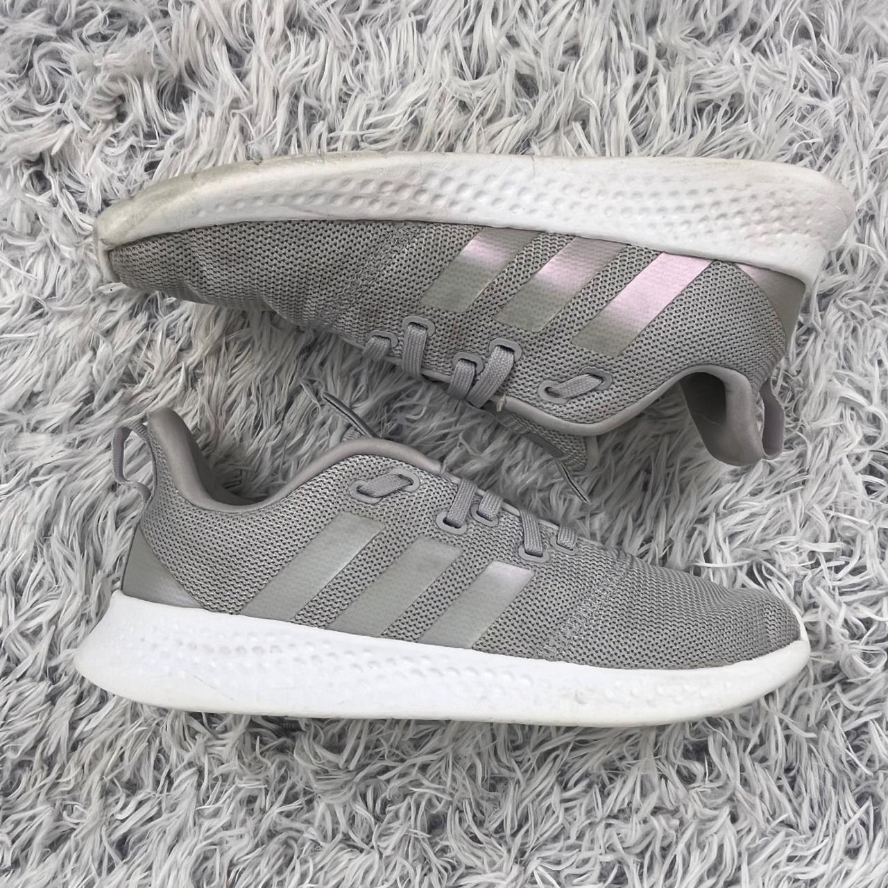 grey adidas ladies trainers