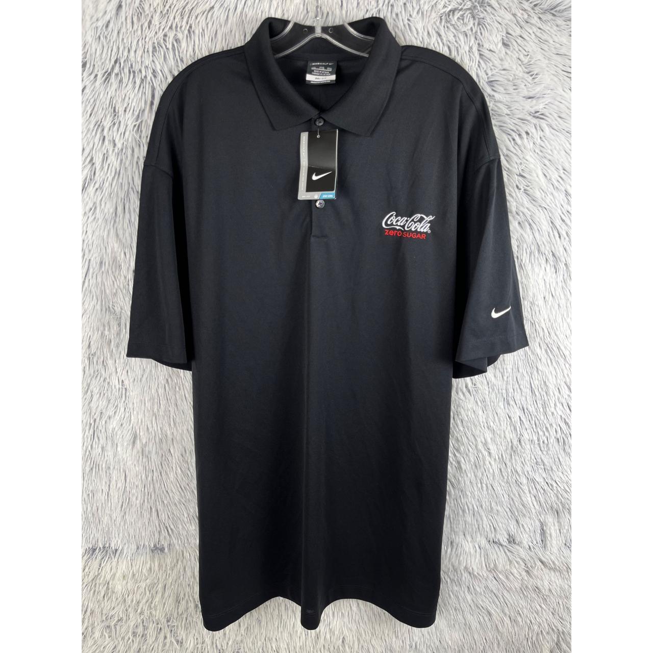 mens black nike polo shirts