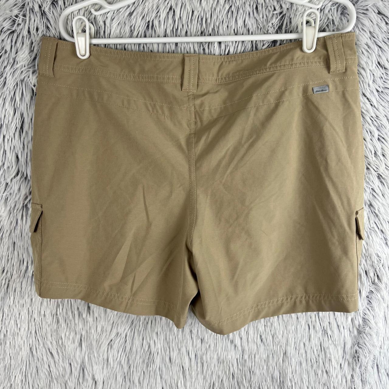 Eddie Bauer Women's Tan Shorts | Depop