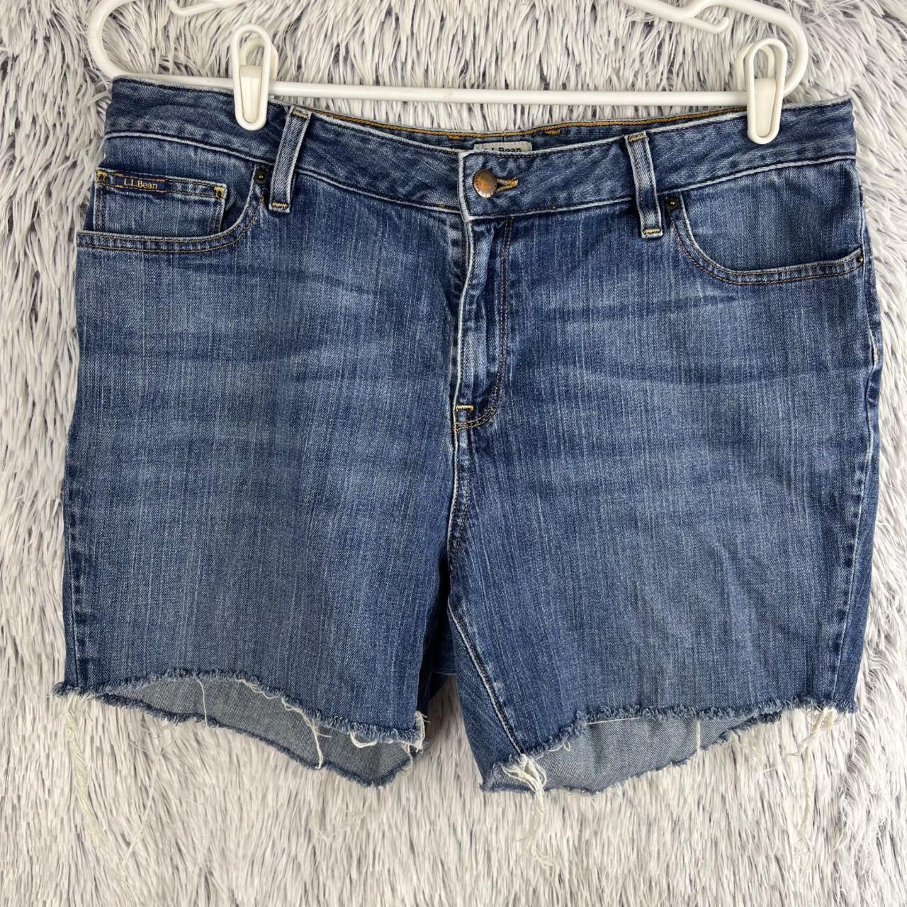 L.L.Bean Women's Blue Shorts Depop