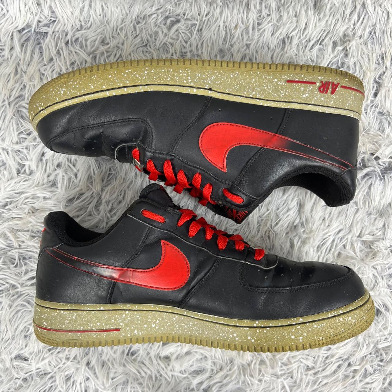 mens nike air force black tick