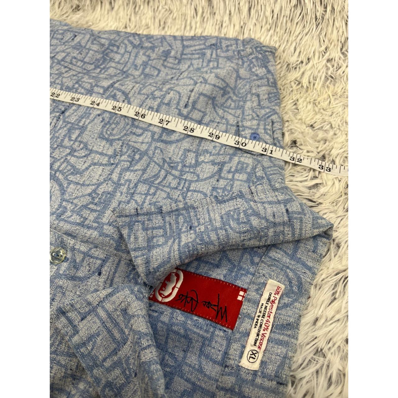 Ecko Unltd. Men's Blue Shirt | Depop