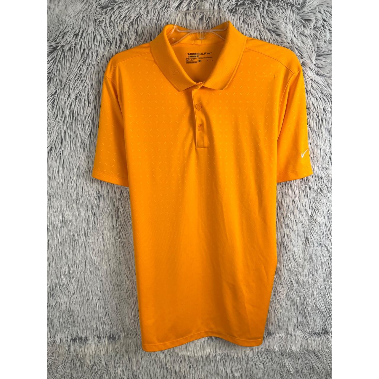 Nike Men's Orange Polo-shirts | Depop