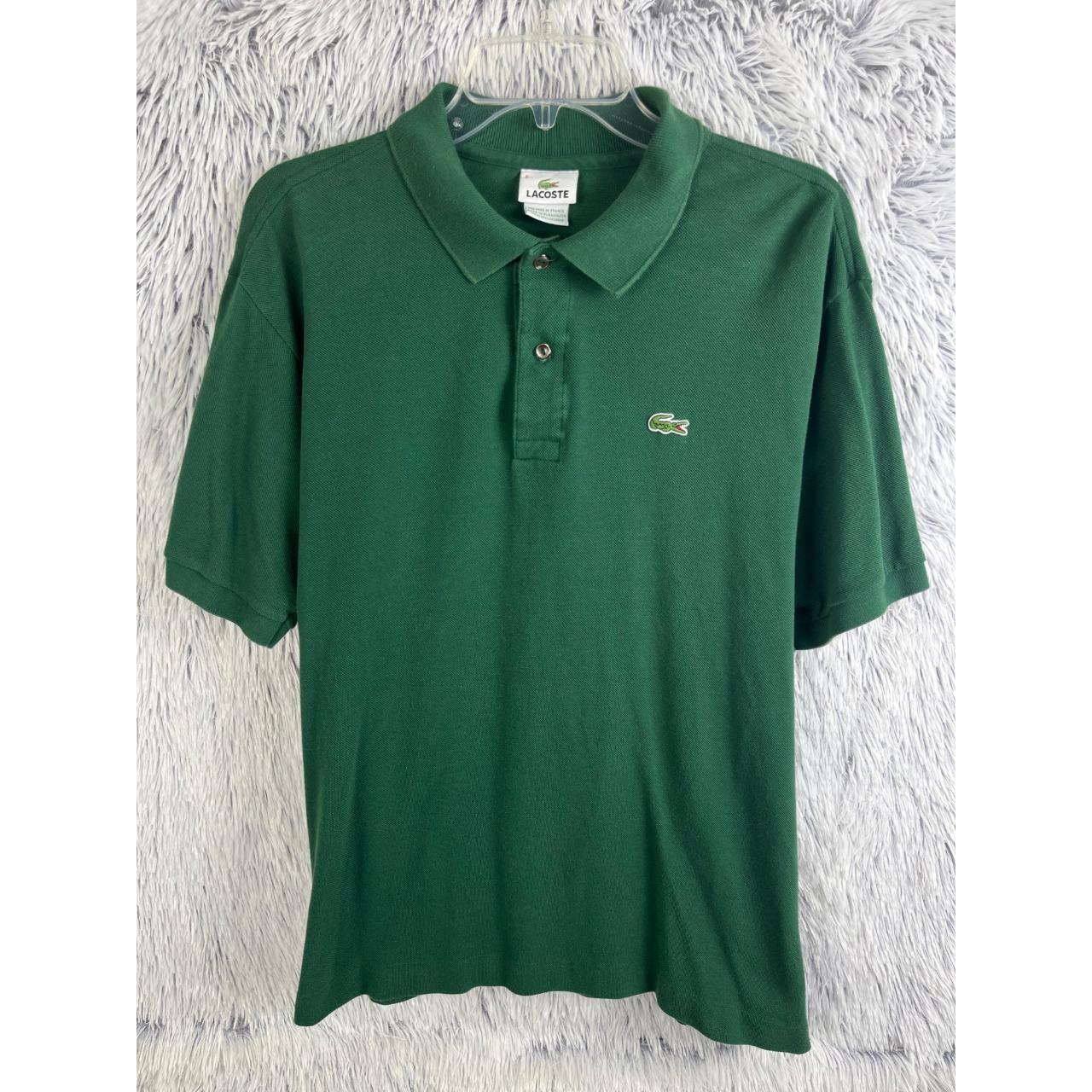 Lacoste Men's Green Polo-shirts | Depop