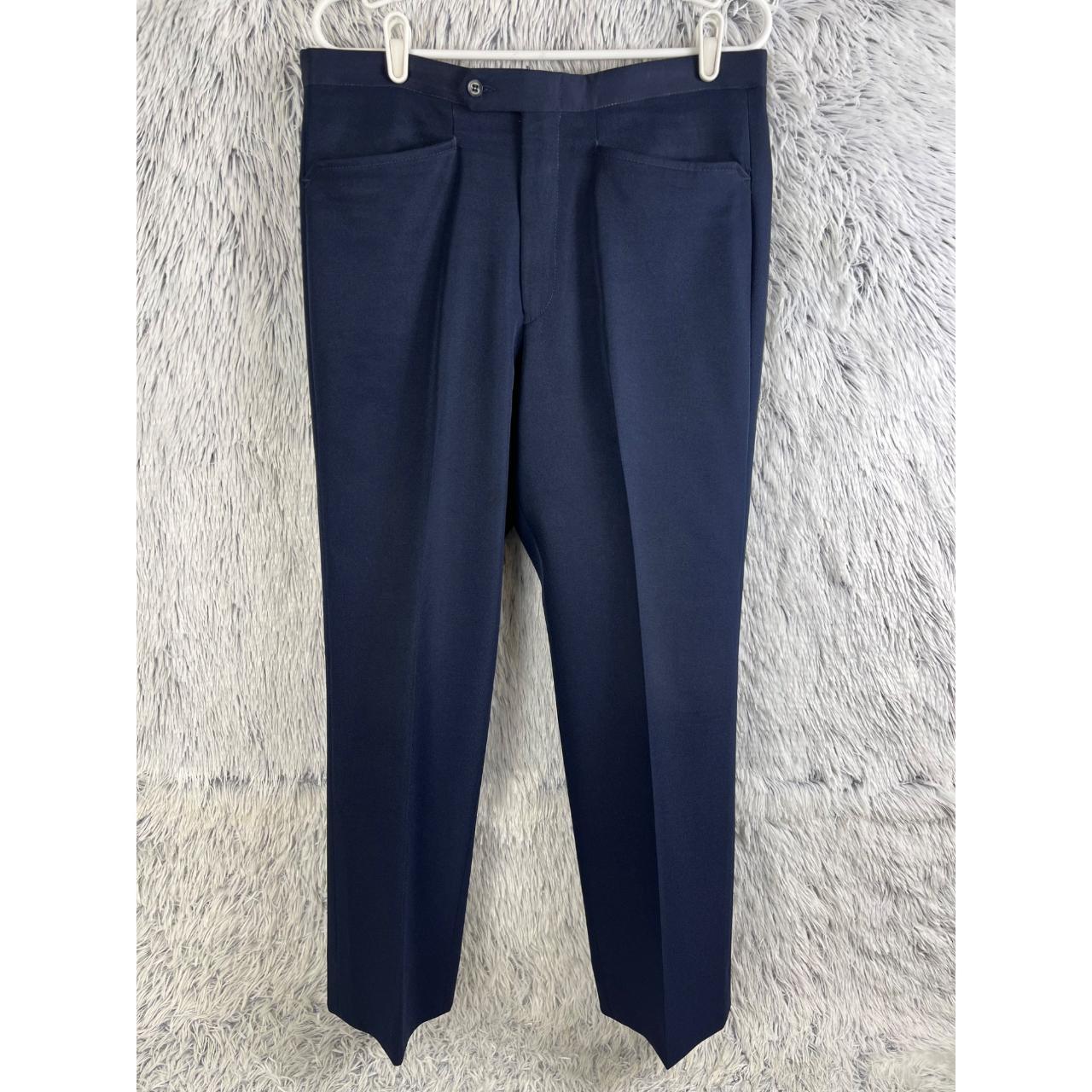 Men's Blue Trousers | Depop