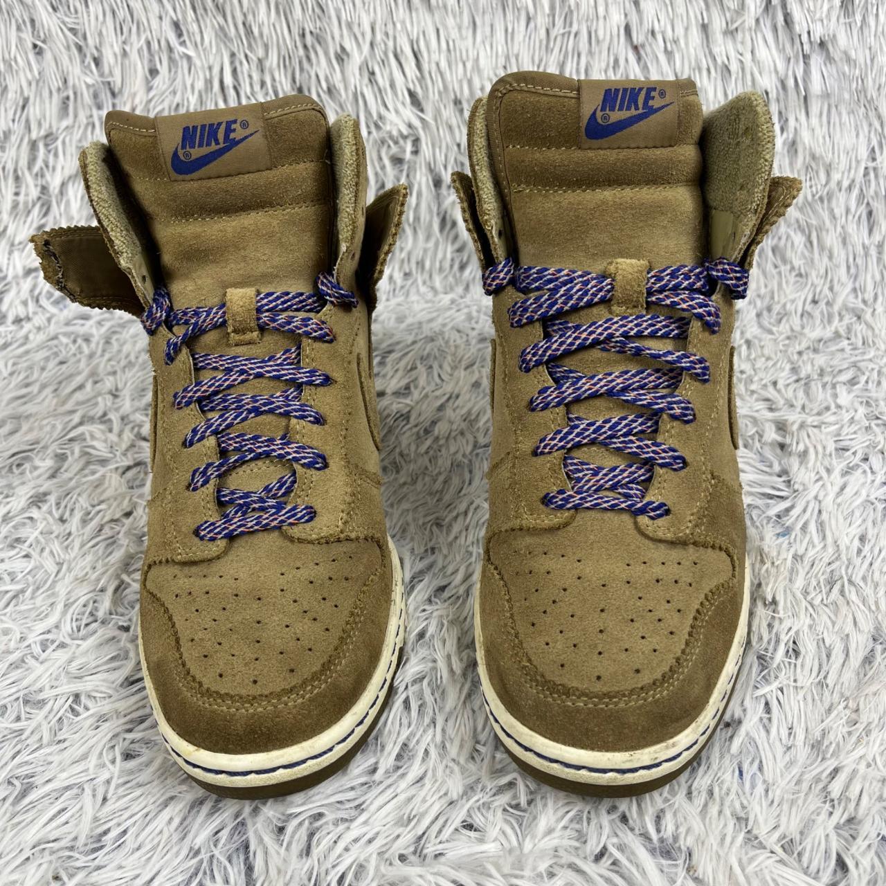 tanned nike trainers