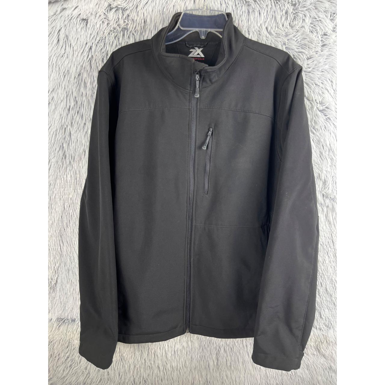 ZeroXposur Men's Black Jacket Depop