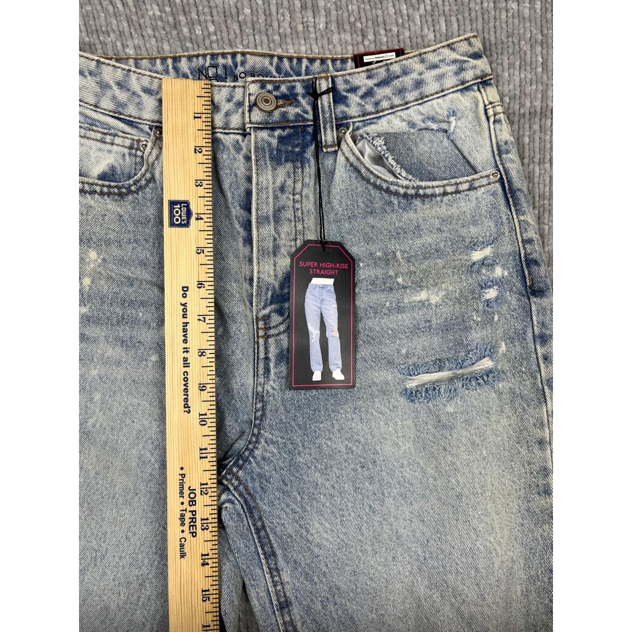 No Boundaries NoBo Juniors Jeans 7 30x27 Blue Denim - Depop