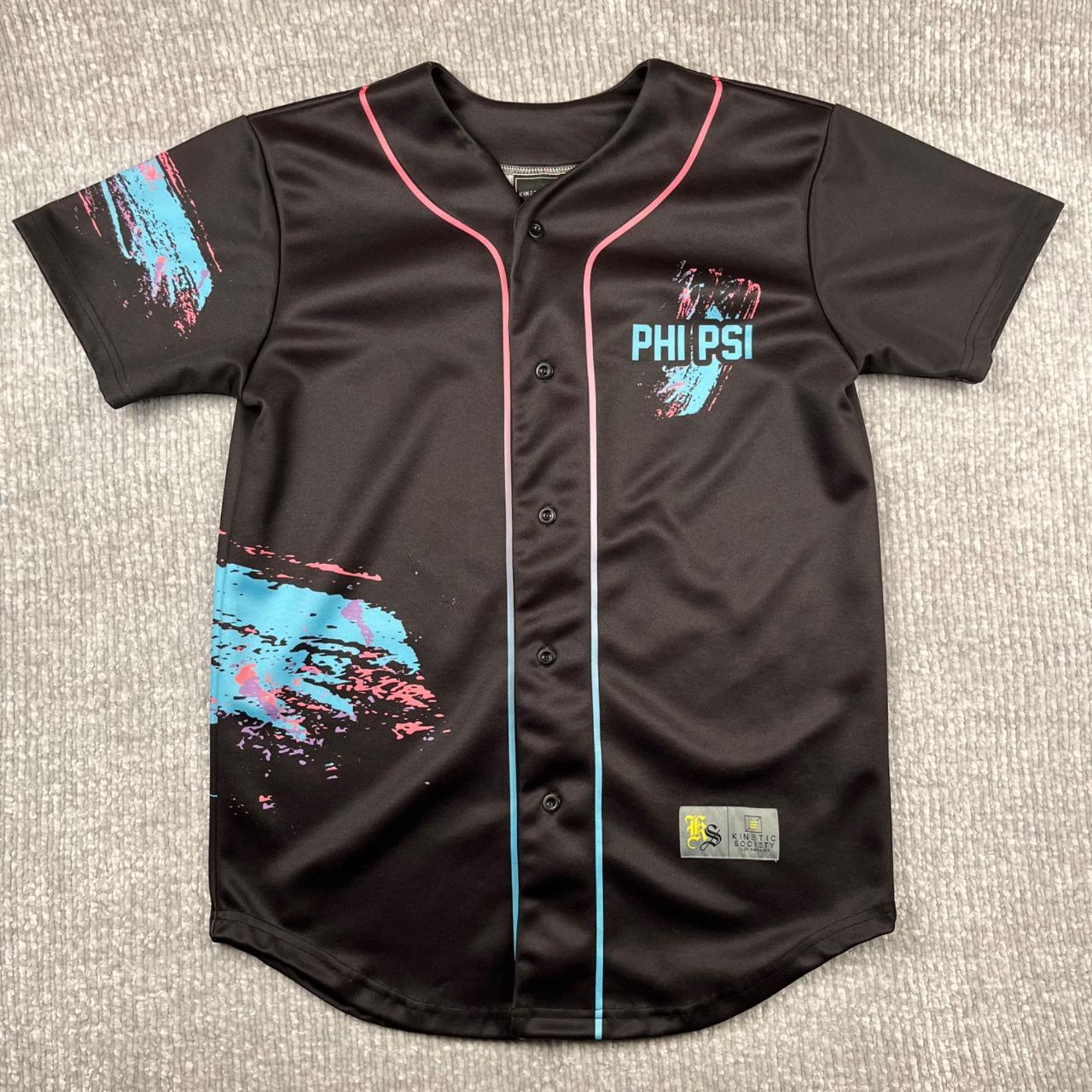 Phi Kappa PSI - Miami Beach Splash Baseball Jersey